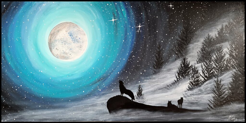 Moonshine wolf