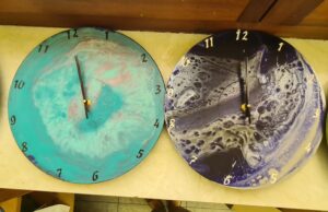 Uhren aus Schallplatten